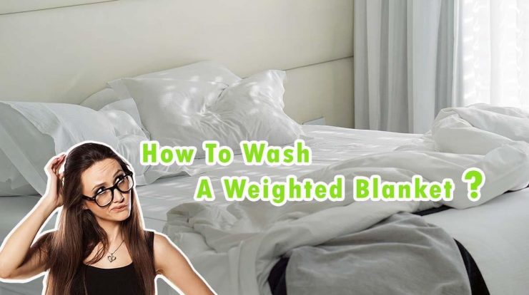 How to dry weighted blanket sale