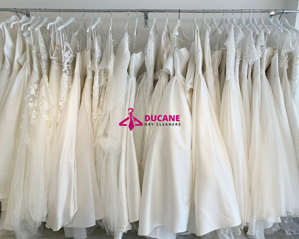 wedding dress dry cleaners near me